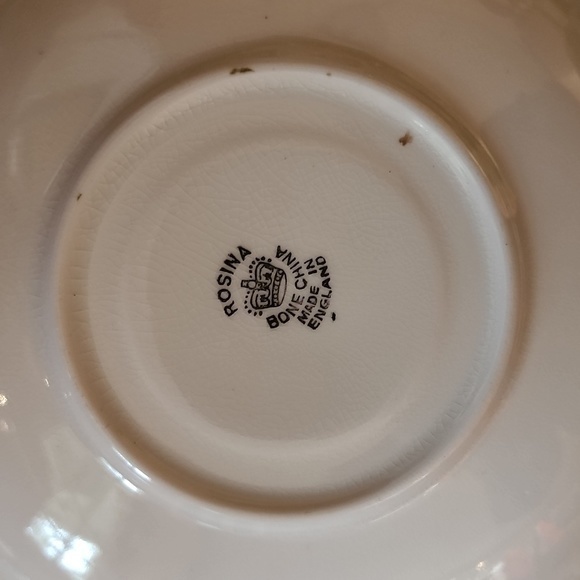 Rosina fine bone china cup an saucer England‎ - Picture 7 of 7
